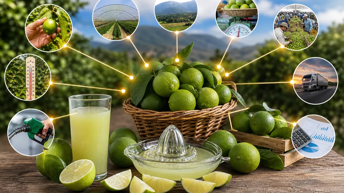 قیمتگذاری شفاف لیمو ترش آبگیری